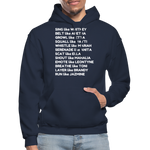 Black Excellence Divas Adult Hoodie - navy