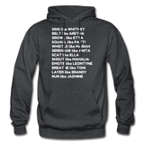 Black Excellence Divas Adult Hoodie - charcoal grey