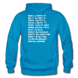 Black Excellence Divas Adult Hoodie - turquoise