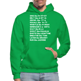 Black Excellence Divas Adult Hoodie - kelly green