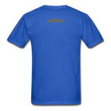 Black Queen Adult T-Shirt - royal blue