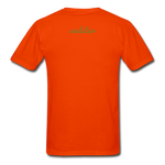 Black Queen Adult T-Shirt - orange