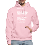 Black Excellence in Sports Adult Hoodie - light pink