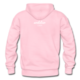 Black Excellence in Sports Adult Hoodie - light pink