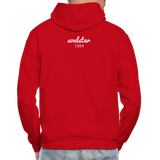 Black Excellence in Sports Adult Hoodie - red