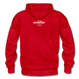 Black Excellence in Sports Adult Hoodie - red