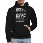 Black Excellence in Sports Adult Hoodie - black