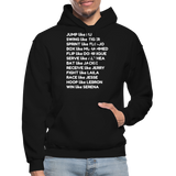 Black Excellence in Sports Adult Hoodie - black