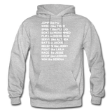 Black Excellence in Sports Adult Hoodie - heather gray