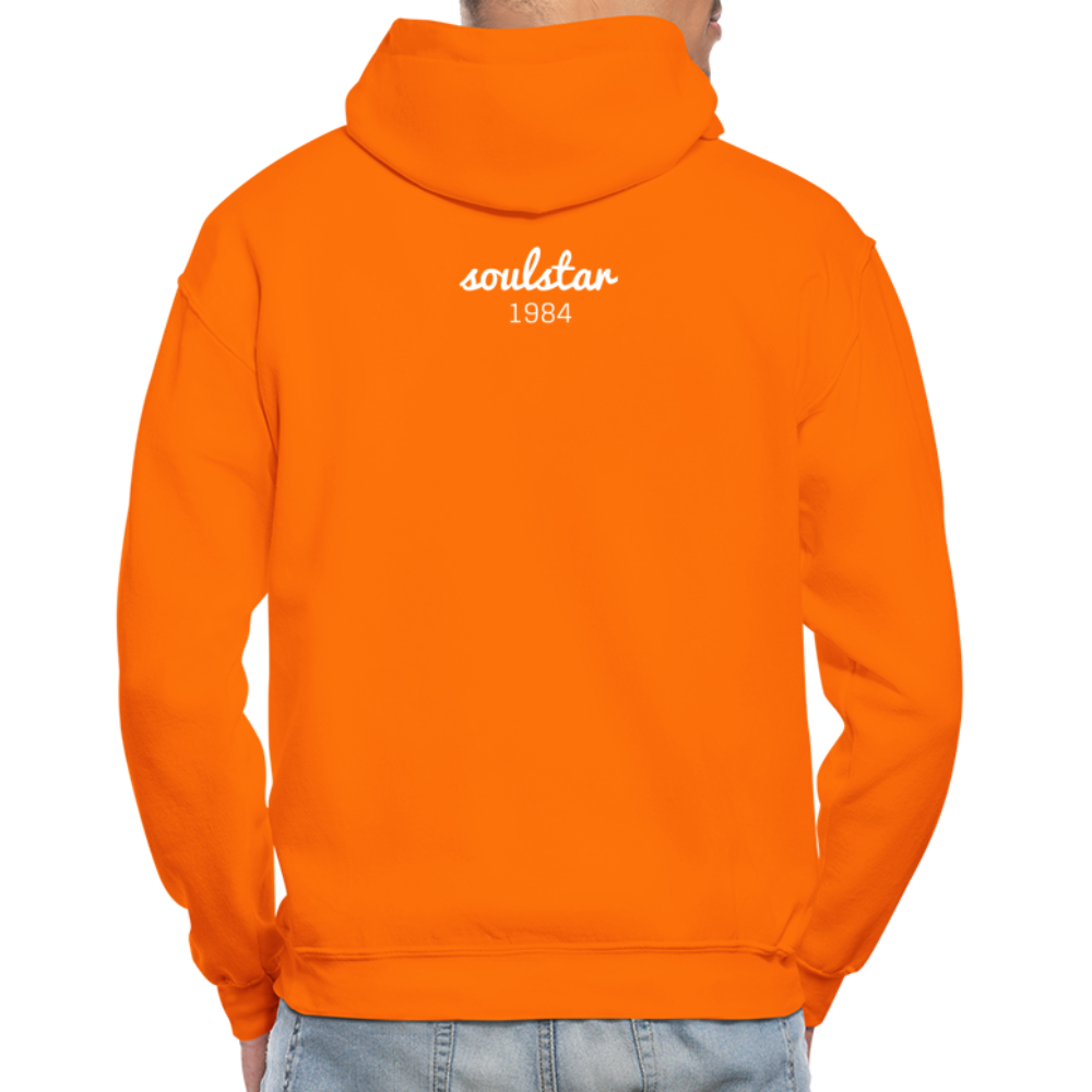 Black Excellence in Sports Adult Hoodie - orange