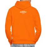 Black Excellence in Sports Adult Hoodie - orange