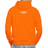 Black Excellence in Sports Adult Hoodie - orange