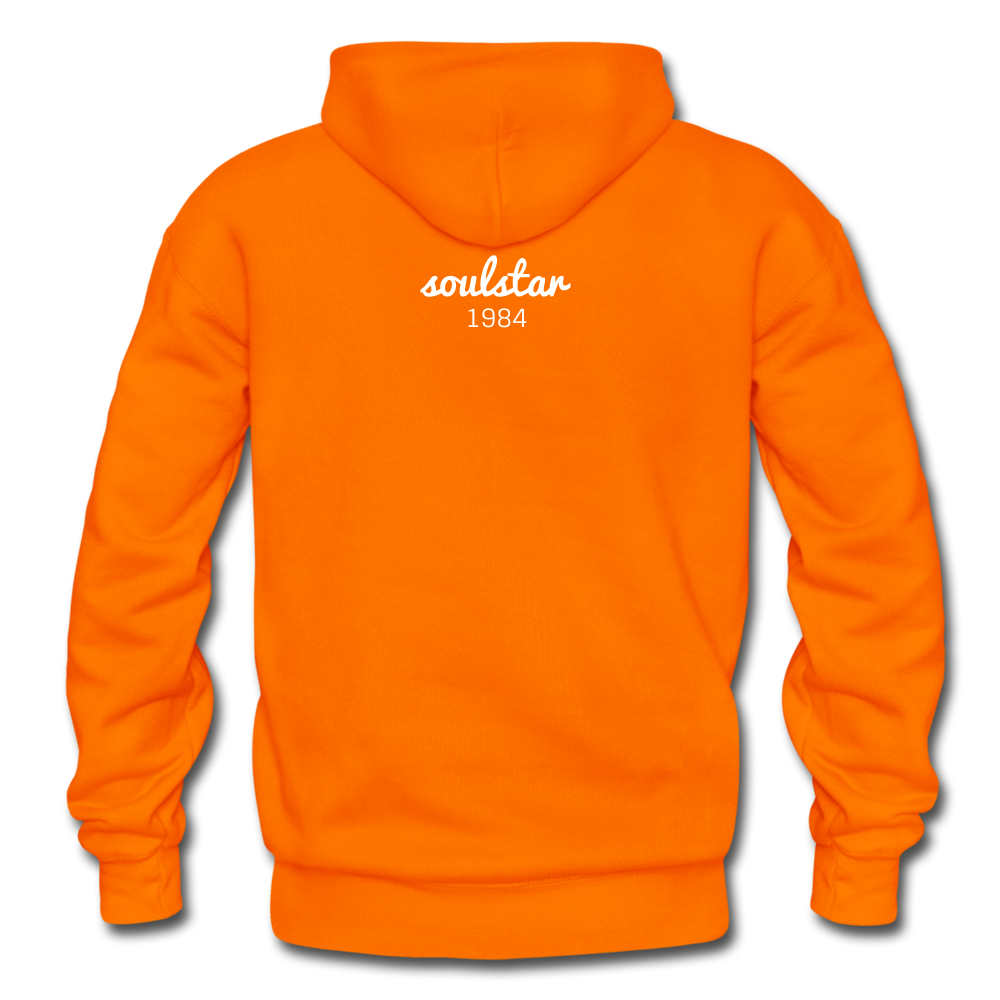 Black Excellence in Sports Adult Hoodie - orange