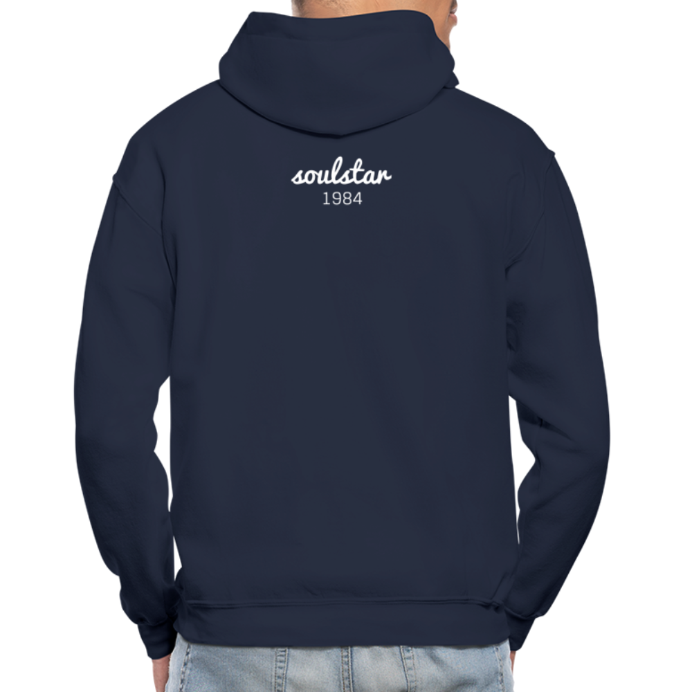Black Excellence in Sports Adult Hoodie - navy