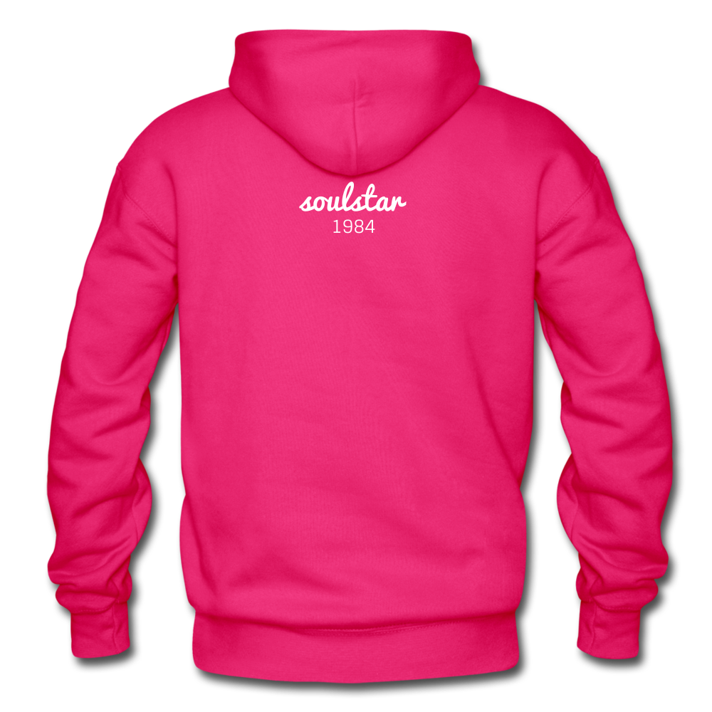 Black Excellence in Sports Adult Hoodie - fuchsia