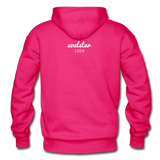 Black Excellence in Sports Adult Hoodie - fuchsia