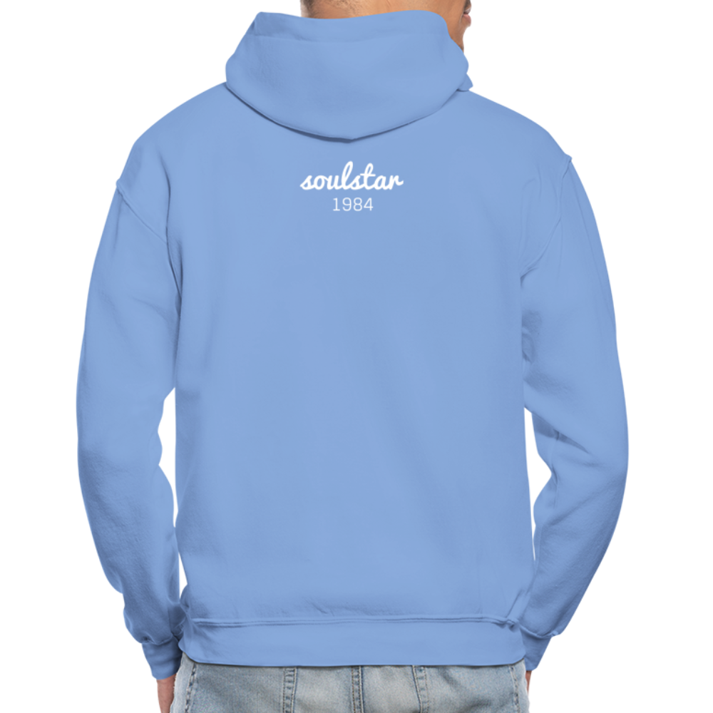 Black Excellence in Sports Adult Hoodie - carolina blue