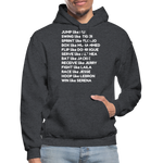 Black Excellence in Sports Adult Hoodie - charcoal grey