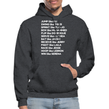 Black Excellence in Sports Adult Hoodie - charcoal grey