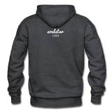 Black Excellence in Sports Adult Hoodie - charcoal grey