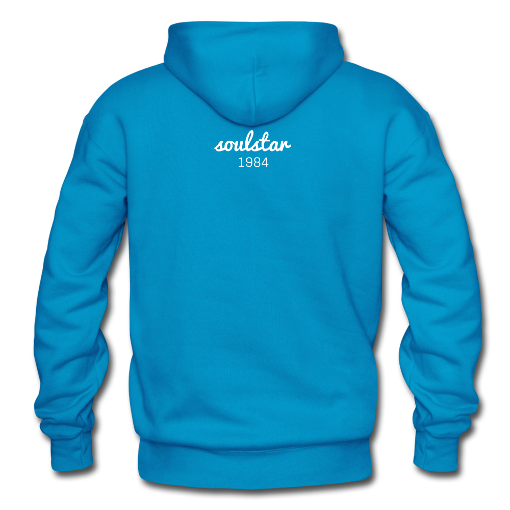 Black Excellence in Sports Adult Hoodie - turquoise