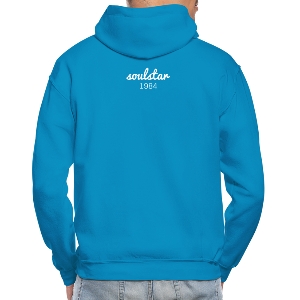 Black Excellence in Sports Adult Hoodie - turquoise