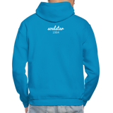 Black Excellence in Sports Adult Hoodie - turquoise