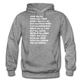 Black Excellence in Sports Adult Hoodie - graphite heather