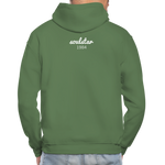 Black Excellence in Sports Adult Hoodie - military green