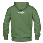 Black Excellence in Sports Adult Hoodie - military green