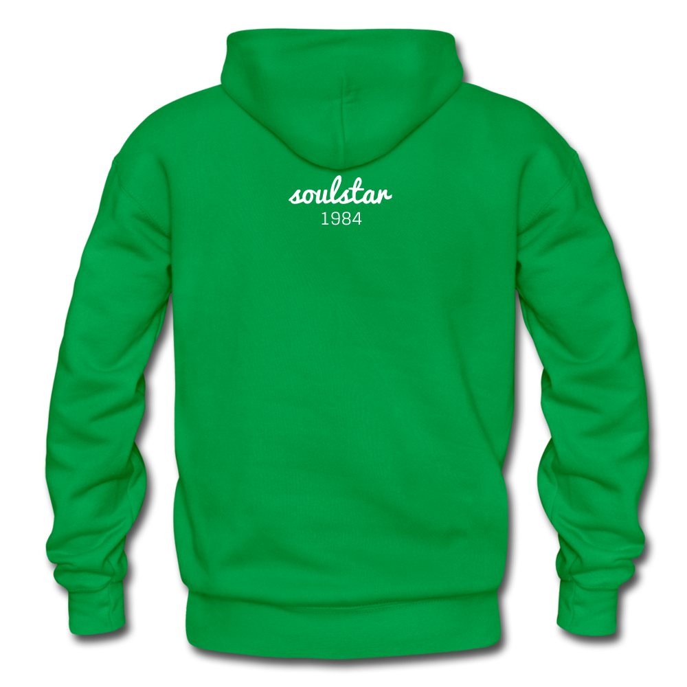 Black Excellence in Sports Adult Hoodie - kelly green