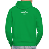 Black Excellence in Sports Adult Hoodie - kelly green