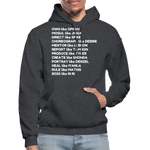 Black Excellence in The Arts & Business Adult Hoodie - charcoal grey