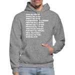 Black Excellence in The Arts & Business Adult Hoodie - graphite heather