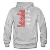 Black Excellence in History Adult Hoodie - heather gray