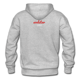 Black Excellence in History Adult Hoodie - heather gray