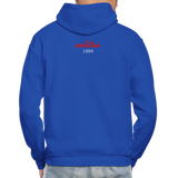 Black Excellence in History Adult Hoodie - royal blue