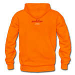 Black Excellence in History Adult Hoodie - orange