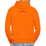 Black Excellence in History Adult Hoodie - orange