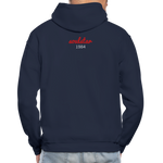 Black Excellence in History Adult Hoodie - navy