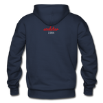 Black Excellence in History Adult Hoodie - navy