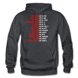 Black Excellence in History Adult Hoodie - charcoal grey