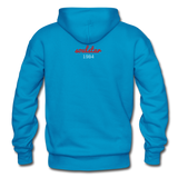 Black Excellence in History Adult Hoodie - turquoise