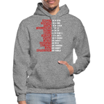 Black Excellence in History Adult Hoodie - graphite heather