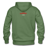 Black Excellence in History Adult Hoodie - military green