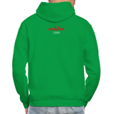 Black Excellence in History Adult Hoodie - kelly green