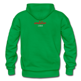 Black Excellence in History Adult Hoodie - kelly green