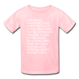 Black Excellence in Sports Kids' T-Shirt - pink