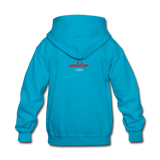 Black Excellence in History Kids' Hoodie - turquoise