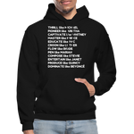 Black Excellence in Music Adult Hoodie - black